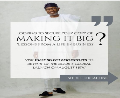 Buy Otedola’s ‘Making it Big’ Memoir At These Bookstores Across The World