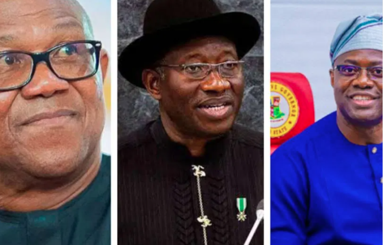 2027: Fresh Storm In PDP Over Peter Obi, Jonathan, Makinde’s Presidential Ticket Consideration