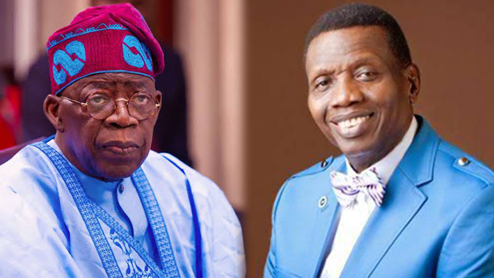 Tinubu Celebrates Pastor Adeboye On 82th Birthday