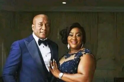 Reactions As Air Peace CEO Onyema Names Aircraft After Wife, Ojochide