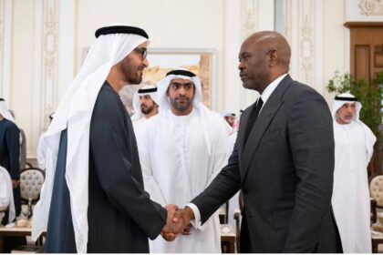 More Than A Royal Handshake...The Poetry, Pomp Of Tony Elumelu’s Moment With UAE President, Sheikh Mohammed