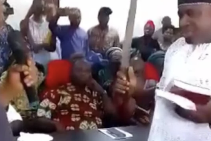 SHOCKING: LG Chairman Swears In Advisers, Supervisors With Cutlass