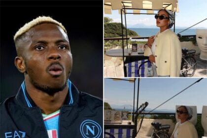Napoli Star Victor Osimhen’s German Girlfriend Makes Stunning Social Media Comeback [Photos]