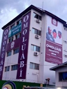 Oranmiyan house Aregbesola office