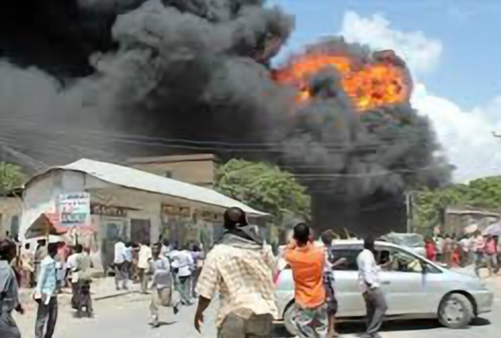 BLACK SATURDAY: Many Feared Killed As Suicide Bomber Attacks Wedding Venue 