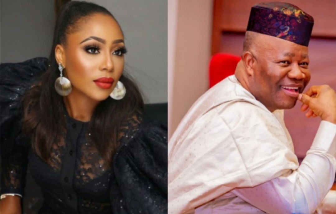 Akpabio's Side Chic: ‘Wicked Lie ’ – Dakore Akande Denies Rumoured Affair With Senate President, Threatens Lawsuit