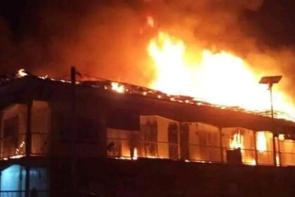 Redeemed Christian Church Of God Building Burnt Down By Unknown Hoodlums (PHOTOS)