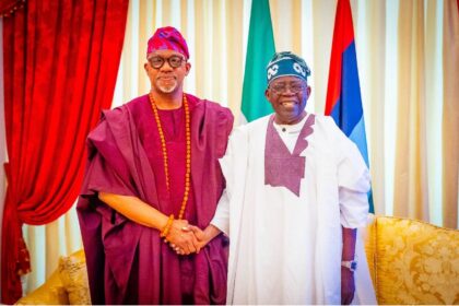 Governor Dapo Abiodun and Tinubu