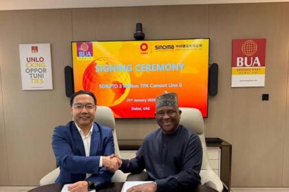 BUA Cement Signs Agreement With CBMI To Build 3-Million-Ton-Per-Annum Sokoto Line 6